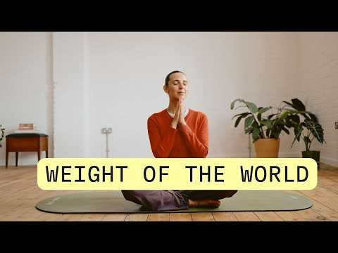 Pilates for When You Feel the Weight of the World | Gentle Grounding Flow for Stress & Overwhelm