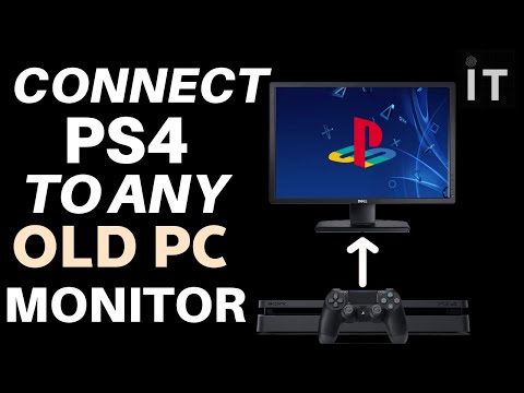 How To Connect PS4 To Any Monitor 100% Working