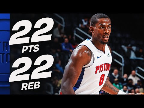 Jalen Duren's MONSTER DOUBLE-DOUBLE! (22 PTS, 22 REB) | November 5, 2025