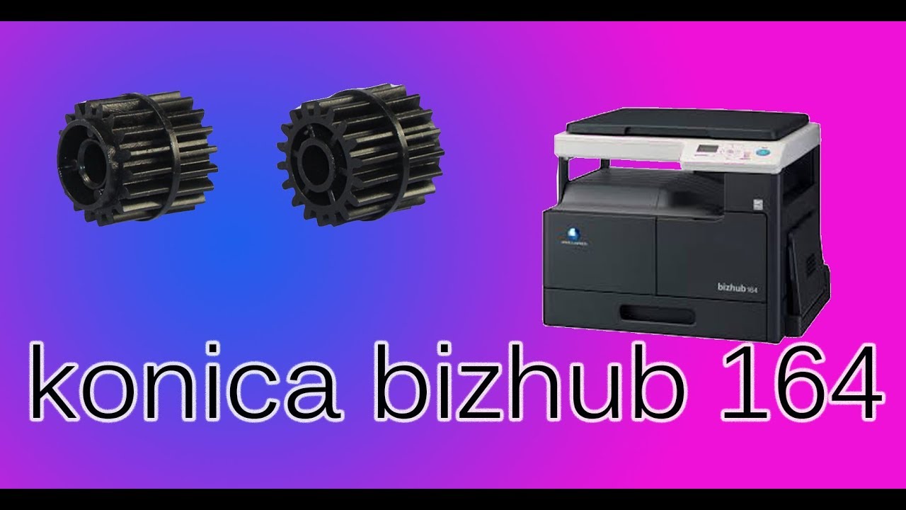 Driver For Printer Konica Minolta Bizhub 164 Download