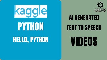 Python | Hello, Python | Kaggle | data science| English | coding nerchuko mawa