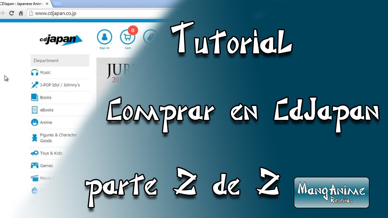 [Tutorial] Comprar en CdJapan [2/2] - YouTube