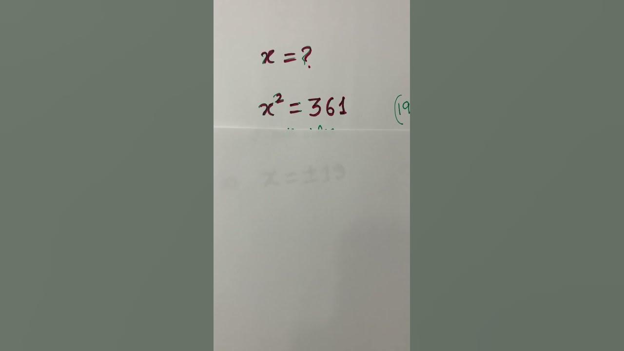 shorts-maths-square-root-of-361-youtube