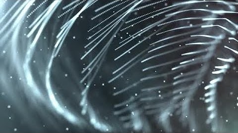 Sci-Fi Strand Particles Background Stock Motion Graphics