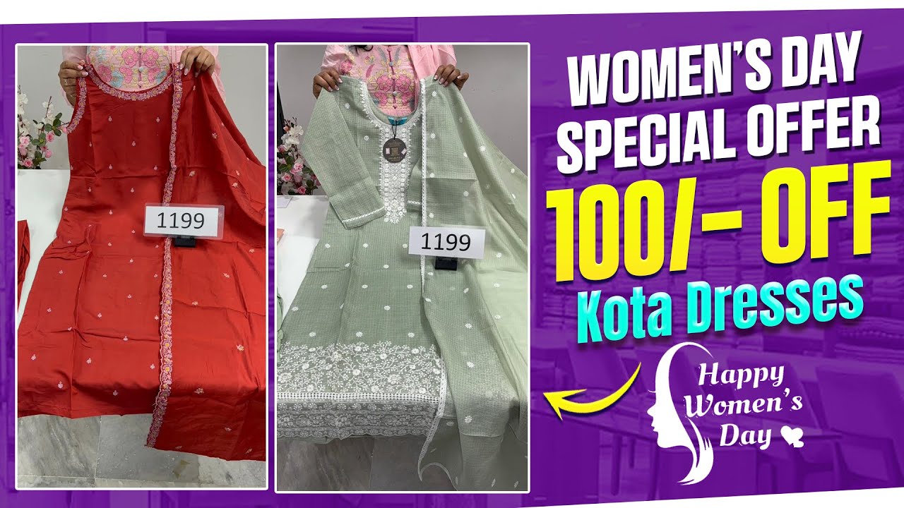 Kota collection | mul cotton | coat model @7386669231 Tharunya collections #womensday 