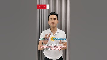 Modbus-BacnetIP, chuyển đổi modbus TCP/RTU(RS-485/422/232) sang BacnetIP với Mgate 5217 Moxa #shorts