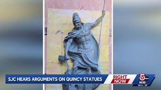 SJC to weigh in on proposed saint statues outside Quincy public safety building