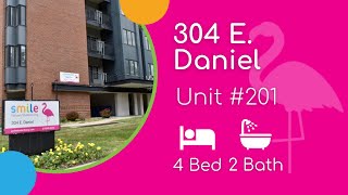 304 E. Daniel #201 (4BD/2BA)