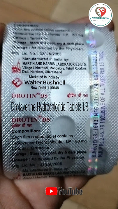 Drotin DS tablet uses in Hindi | stomach pain relief tablet | Drotin DS tablet | kidney stones pain
