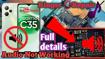 Realme C35,C31 Ringer Not Working(Realme C35 Sound Problem)🔇Speaker Problem Solution