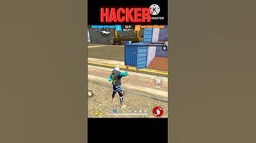 HACKER 😱 ON CS RANKED GRANDMASTER LOBBY #hacker #freefire #shorts