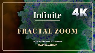 Emerald Depths | Deep Ambient Music for Sleep, Focus & Meditation | 4K Fractal Journey
