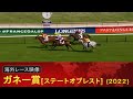 2022年・ガネー賞(ステートオブレストState Of Rest)｜海外競馬レース映像