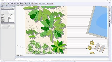 Apply shadowing to landscape symbols