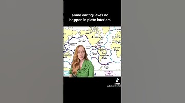 Plate tectonics and earthquakes