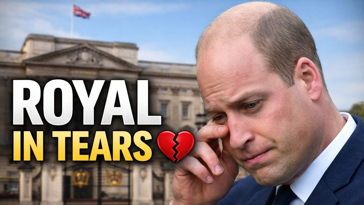 “Prince William Breaks Down in Emotional Moment 😢 | Heartfelt Royal Update”