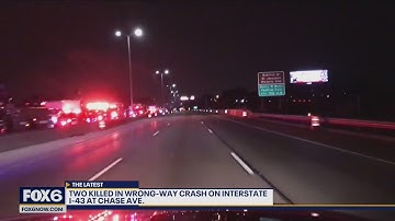 Woman drove wrong way, caused double fatal crash on I-43 | FOX6 News Milwaukee