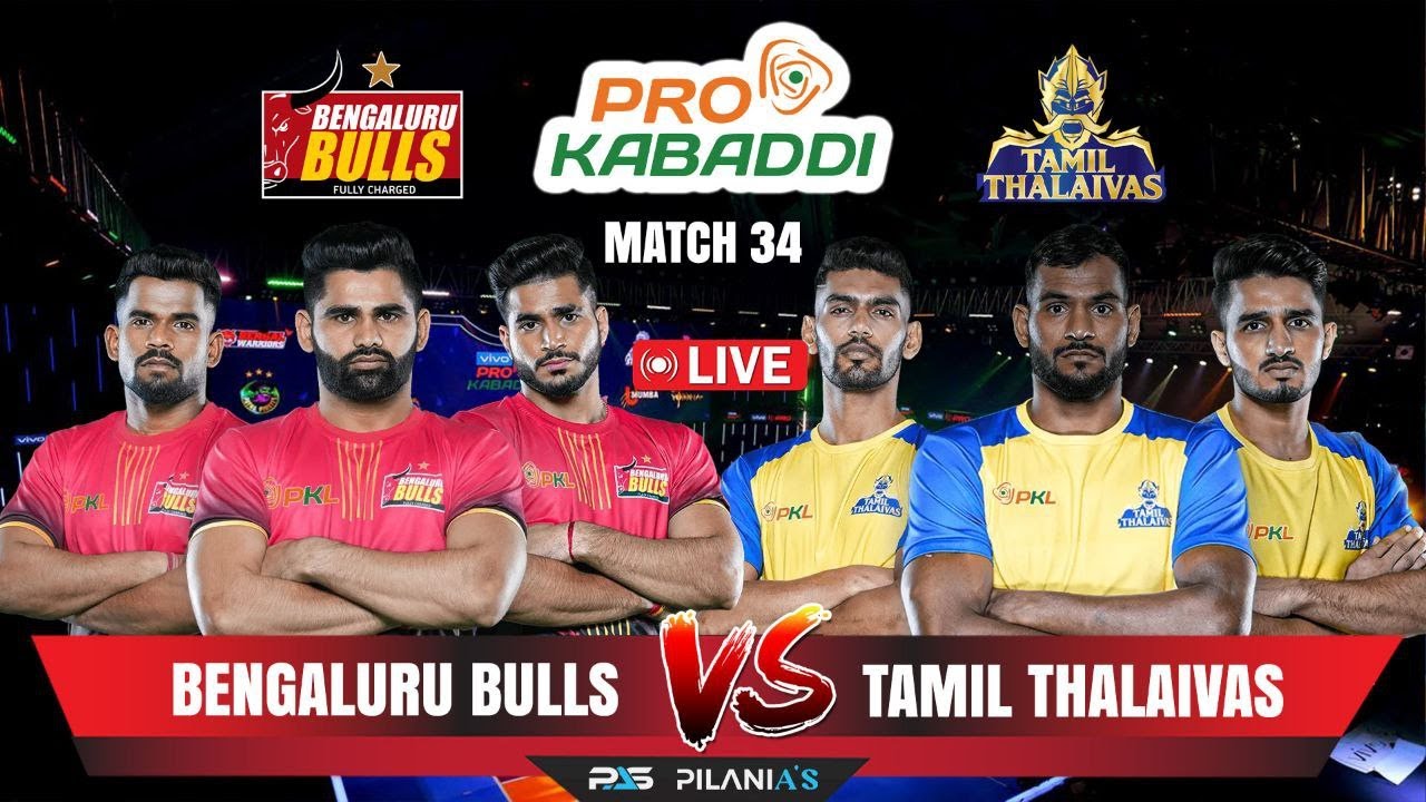 Live Bengaluru Bulls Vs Tamil Thalaivas BLR VS TAM LIVE PKL Live live-bengaluru-bulls-vs-tamil-thalaivas-blr-vs-tam-live-pkl-live