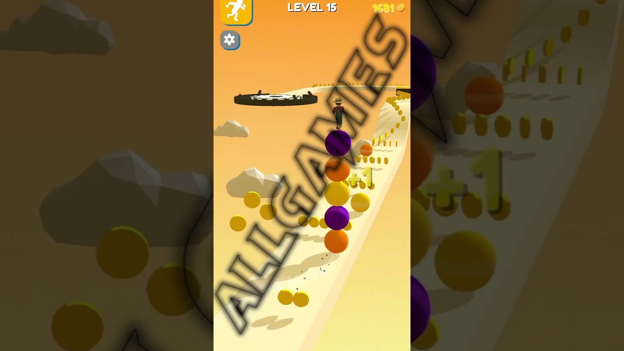 Stack Rider LVL 11 to LVL 20 Part 5 Gameplay FUN GAME #shorts #StackRider #fungames #viralvideo