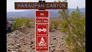 Hanaupah Canyon Rd timelapse Death Valley CA Suburban 37" tires Las Vegas off road