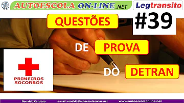 O que cai na prova do Detran de primeiros socorros?