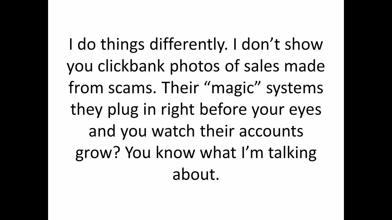 Tired of Gurus and Scams?