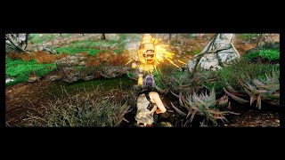 Fallout3 Miss GoOn devised a tactic to use Protectron as a shield.
