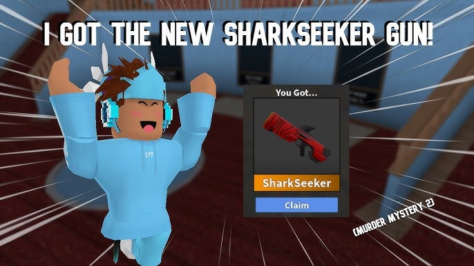 Roblox Nerf Shark Seeker Unboxing and Free Toy Code Giveaway