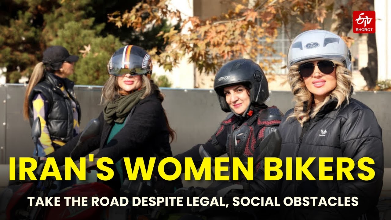 Iran's Women Bikers Take The Road Despite Legal, Social Obstacles