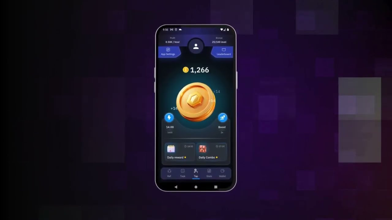 Tapswap Crypto Mining App | Crypto Game Flutter App