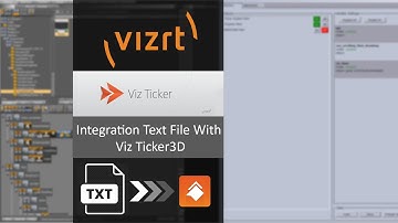 Vizrt Text File Integration With Viz Ticker3D