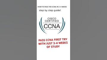 How I Passed the CCNA in Just 3 Weeks! (Step-by-Step Guide)