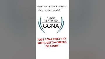 How I Passed the CCNA in Just 3 Weeks! (Step-by-Step Guide)