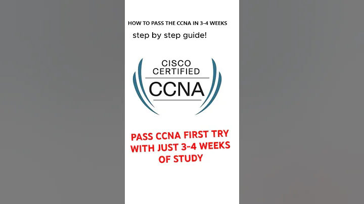 How I Passed the CCNA in Just 3 Weeks! (Step-by-Step Guide)