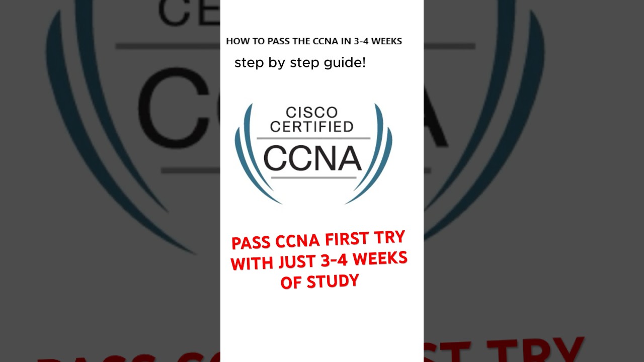 How I Passed the CCNA in Just 3 Weeks! (Step-by-Step Guide)