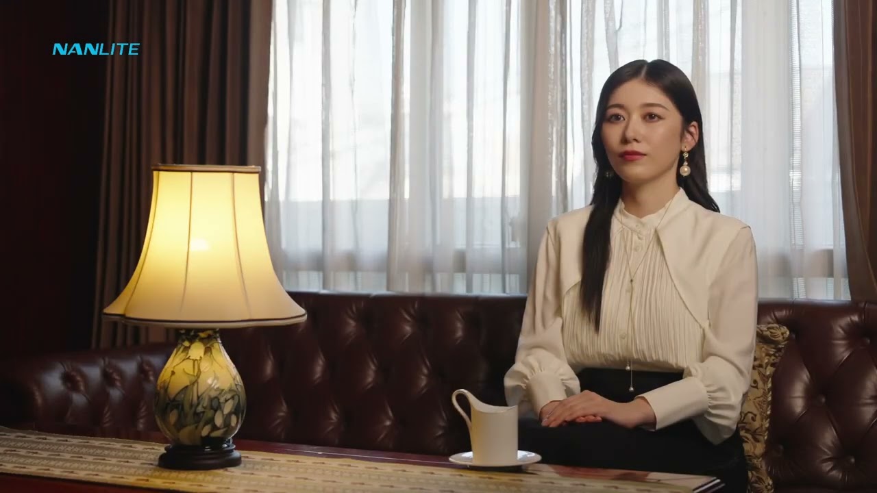 〈004〉NANLITE 会社の応接間などでのインタビュー撮影のライティングテクニック その1