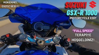 Ayça Özefe - Seni Dert Etmeler | Suzuki GSX-R 1000 | MÜKEMMEL EGZOZ SESİ | (Motorcycle Edit)