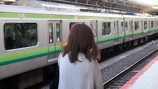 E233系6000番台クラH013編成横浜駅発車