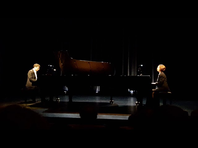 Bennett - Divertimento pour 2 pianos: (3) "Ragtime Waltz" : L.Berlinskaya & A.Ancelle, pianos