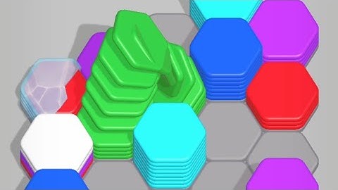 Hexa sort#subscribemychannel #subscribe #hexasort #hexapuzzle #hexagame