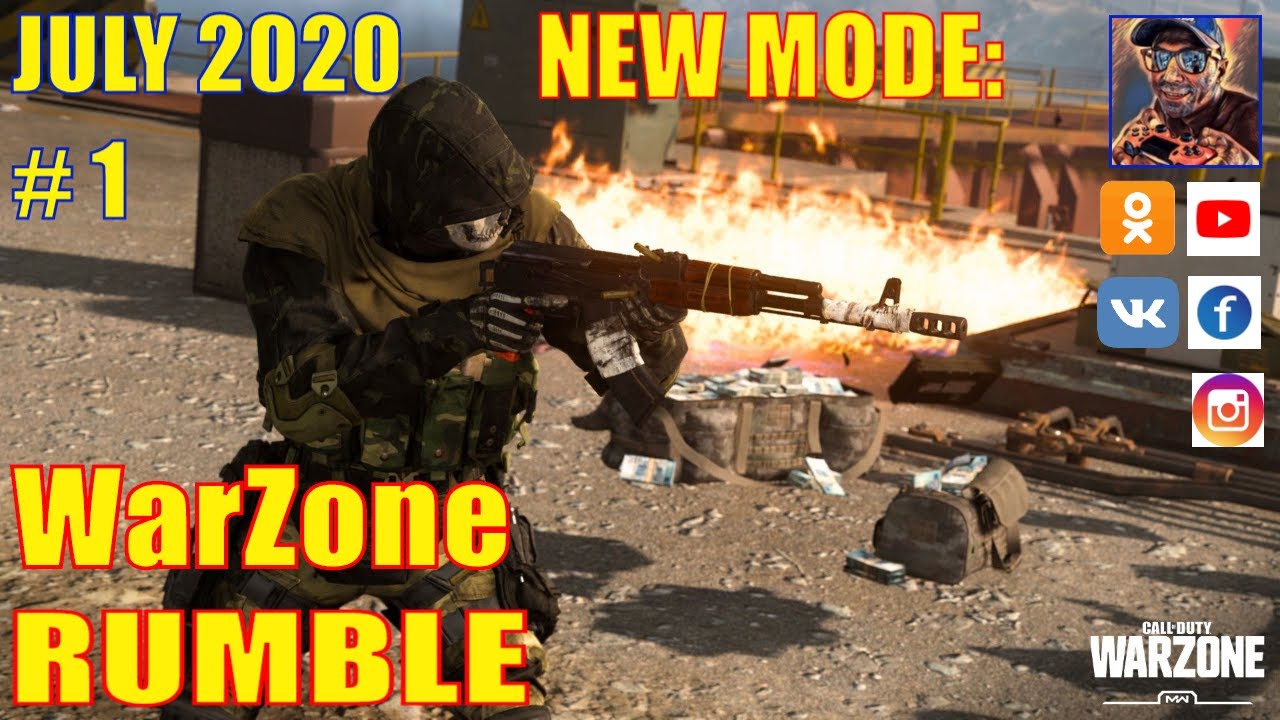 Stream PS4 WarZone New Mode Warzone Rumble | Стрим ПС4 ВарЗон Новый Режим Борьба