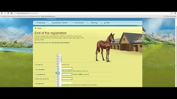 Howrse Tutorial  Part 1