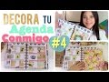 DECORA TU AGENDA CONMIGO #4  Vintage