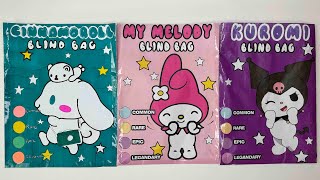 CINNAMOROLL Blind bag | ASMR | sanrio blind bag paper | Sanrio paper