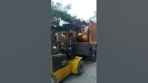 Godrej Forklift with PRC attachment
