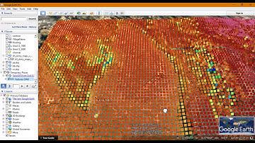 Visualize Temperature Map in Google Earth using SolarGIS