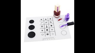 Transparent Washable Silicone Nail Mat