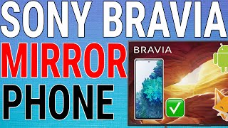 How To Screen Mirror Samsung Galaxy To Sony Bravia TV screenshot 3