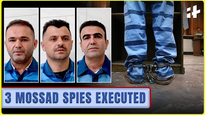 Iran Executes 3 Israeli Mossad Spies A Day After Ceasefire with Israel