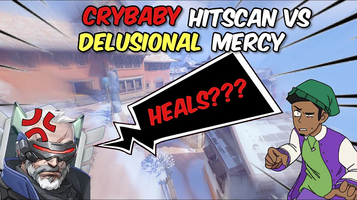 CRYBABY Hitscan vs DELUSIONAL Mercy (Overwatch Competitive Toxicity)